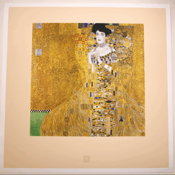 "Adele Bloch-Bauer I" - Gicléedruck auf Museumskarton/ 14-farben Pigmentdruck